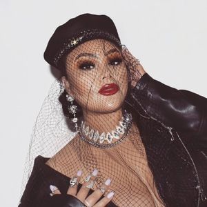 Cardi b Hat w/ veil